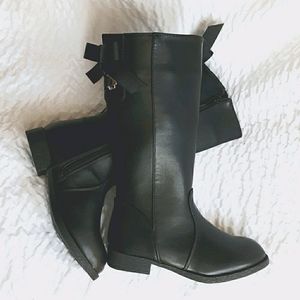 Falls Creek Tall Boots Girls' Size 12 Black